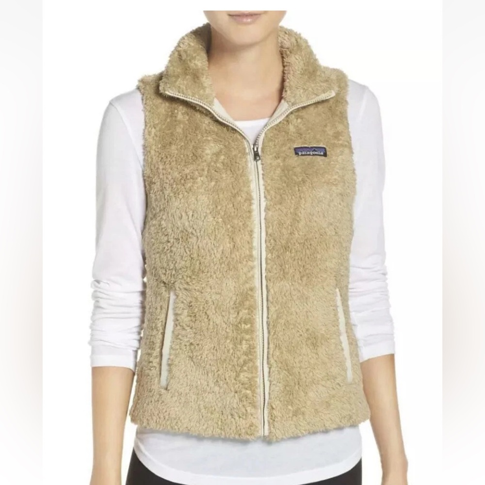 Women's PATAGONIA Los Gatos Full Zip Fleece Vest EL CAP KHAKI (ELKH)